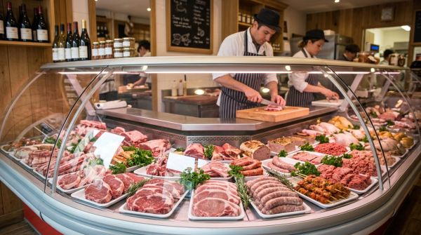 Vitrine boucherie réfrigérée - l'allié idéal pour traiteurs